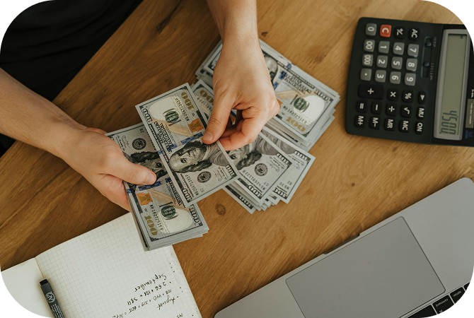 Counting money